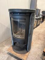 Barbas eco 600 speksteen houtkachel, Huis en Inrichting, Kachels, Ophalen, Gebruikt, Houtkachel, Vrijstaand