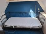 zwart spijlenbed, Ophalen, Gebruikt, Zwart, 200 cm