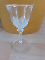 4 kristallen portglazen J.G. Durand, Antiek en Kunst, Ophalen of Verzenden