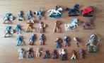 oude actiefiguurtjes poppetjes indianen cowboys ridders, Verzamelen, Ophalen of Verzenden, Gebruikt