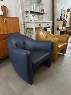Vintage design Leolux Carabas fauteuil, leren luie stoel, Ophalen, -, -, 50 tot 75 cm