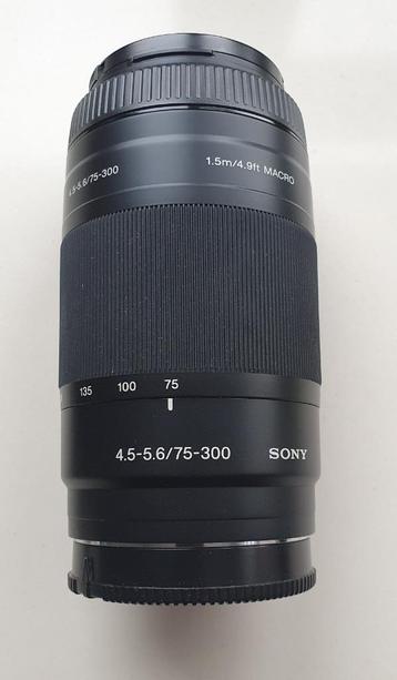 Sony 75-300 mm Zoomlens beschikbaar voor biedingen