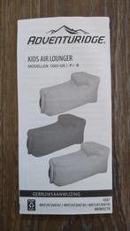 Kids Air Lounger / Kinder Lucht ligstoel (Limegroen), Ophalen of Verzenden, Nieuw