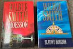 Wilbur Smith. Moesson + blauwe horizon, Ophalen of Verzenden, Gelezen