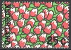 Nederland NVPH nr 1025 gestempeld Tulpenveld 1973, Postzegels en Munten, Postzegels | Nederland, Verzenden, Na 1940, Gestempeld