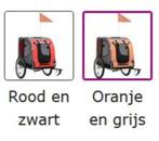 Hondenfietskar honden fietskar oranje GRATIS VERZONDEN!, Nieuw, Verzenden