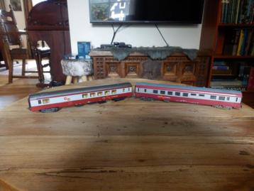 Jouef 2 Restauratiewagens “Gril Express” LS-modellen. beschikbaar voor biedingen