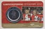Nederland kampioenspenning Feyenoord 2017 in Coincard, Ophalen of Verzenden, Overige materialen, Nederland