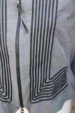 Jasje grijs/ zwart Za-Ek mt 44 Vaste prijs, Za-EK, Zwart, Maat 42/44 (L), Ophalen of Verzenden