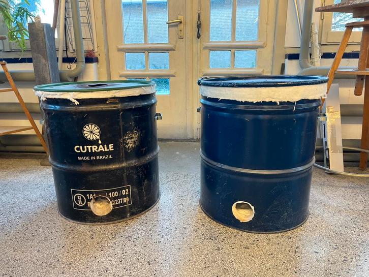 Raku stook ton, keramiek oven, Tuin en Terras, Houtskoolbarbecues, Zo goed als nieuw, Ophalen