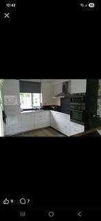 Ikea deur fronten en lade fronten te koop, zonder grepen, Ophalen, Gebruikt, Wit, Hoekkeuken