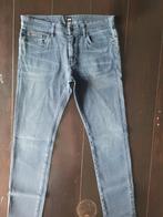 HUGO BOSS REGULAR STRAIGHT STRETCH CANDIANI JEANS SIZE 34/32, Ophalen of Verzenden, Zo goed als nieuw, Blauw, W33 - W34 (confectie 48/50)