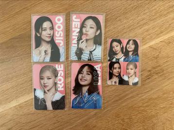 Blackpink x oreo photocards beschikbaar voor biedingen