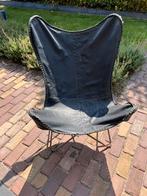 Stoel fauteuil vlinderstoel, Huis en Inrichting, Ophalen, Zo goed als nieuw, Leer