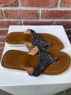 Bohemian slippers maat 38, Slippers, Douwenmaat 8-3 Meppel, Info@again.nu, Bruin