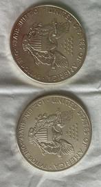 Zilveren American Eagle munten - Setje, Ophalen of Verzenden, Zilver