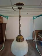 Hanglamp met glazen kap, Ophalen, Zo goed als nieuw, Minder dan 50 cm