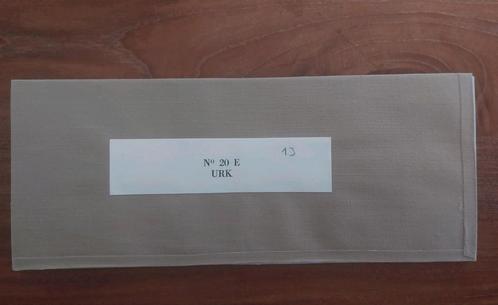 20E stafkaart uit 1962 Urk met lichttoren motogem en haven, Boeken, Atlassen en Landkaarten, Zo goed als nieuw, Landkaart, Nederland