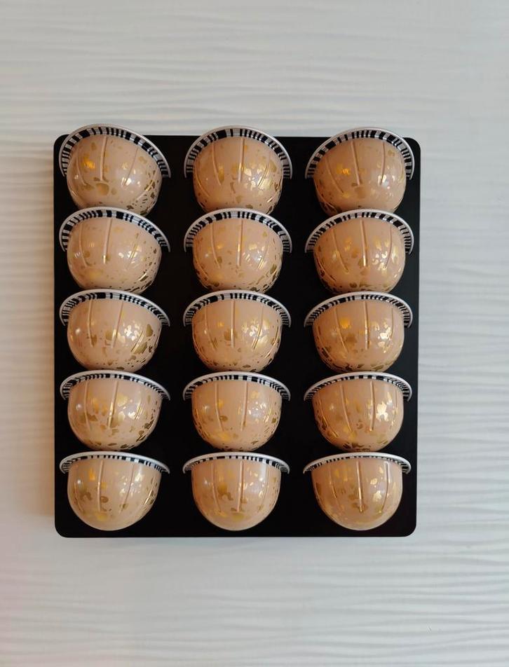 Nieuw luxe wand capsulehouder Nespresso Vertuo zwart cups, Witgoed en Apparatuur, Koffiemachine-accessoires, Nieuw, Ophalen of Verzenden