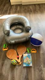 Opblaas en strandspeelgoed stoel bal beachbal, Ophalen of Verzenden, Zo goed als nieuw