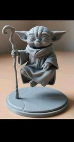 3D Geprinte Baby Yoda Figuur, Ophalen of Verzenden