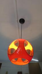 Massive oranje Bug Eye retro vintage lamp 70's Space Age, Minder dan 50 cm, Kunststof, Gebruikt, Ophalen of Verzenden