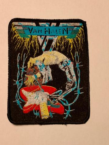 Van Halen David Lee Roth vintage rock patch kleding embleem beschikbaar voor biedingen