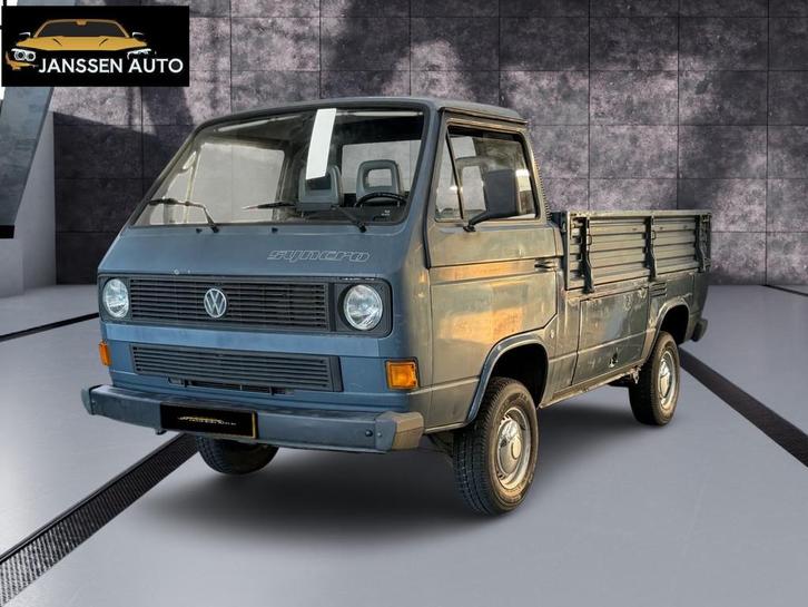 Volkswagen TYPE 2 SYNCRO T3 | G+4+R | Geheel Origineel | 2.1, Auto's, Bestelauto's, Bedrijf, Te koop, 4x4, Volkswagen, Benzine