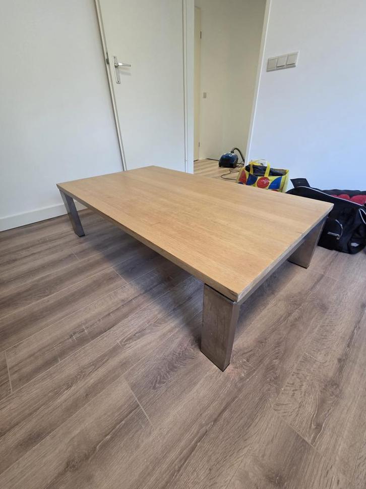 Leolux Salontafel - Stijlvol Design, Huis en Inrichting, Tafels | Salontafels, Zo goed als nieuw, Minder dan 50 cm, 50 tot 100 cm