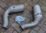 Uitlaat downpipe rvs heatshield AUDI RSQ8 4.0L V8 ZIE ADV, Ophalen of Verzenden