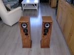 Castle Severn top geluid onderhoud gehad ! Wood uitvoering, Zo goed als nieuw, 120 watt of meer, Front, Rear of Stereo speakers