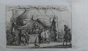 13 / Handeling met Frankrijk in Zeist op 20 juni  Gravure beschikbaar voor biedingen