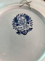 Delfts blauw bord te koop, Antiek en Kunst, Ophalen of Verzenden