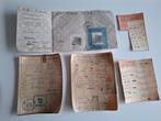 Eibergen persoonsbewijs  en 2 distributie stamkaarten wo2, Ophalen of Verzenden, Landmacht, Duitsland
