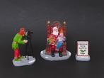 Lemax kerst figuren b113 kerstdorp kersthuisjes, Ophalen of Verzenden, Zo goed als nieuw