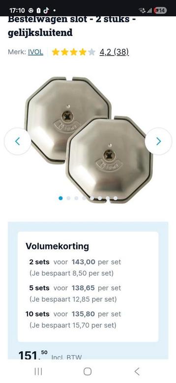 Bestelauto sloters 3 stuks zonder schroeven beschikbaar voor biedingen
