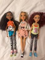 3 Bratz Poppen in Leuke Outfits, Ophalen of Verzenden, Gebruikt, Overige typen