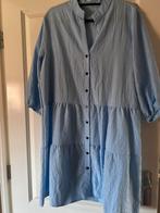 Zomerjurk blauw wit ruitje maat XXL, Ophalen of Verzenden, Zo goed als nieuw, Blauw, Jurk