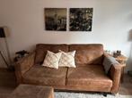 Set Unix ecolederen bank + Hocker (gratis), Ophalen, Gebruikt, Overige materialen
