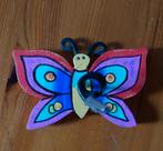 Wereldwinkel houten vlinder met knijper, Ophalen of Verzenden