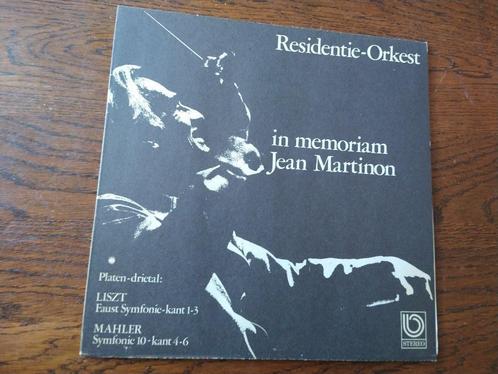 3 elpees Residentie Orkest - In memoriam Jean Martinon, Cd's en Dvd's, Vinyl | Klassiek, Gebruikt, Ophalen of Verzenden