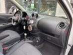 Nissan Micra 1.2 Connect 5Drs Airco Navi Automaat (bj 2011), Auto's, Nissan, Euro 5, 31 €/maand, 1198 cc, Wit