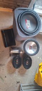 MTX & JBL Speaker Set met Versterker, Auto diversen, Autospeakers, Ophalen of Verzenden, Gebruikt