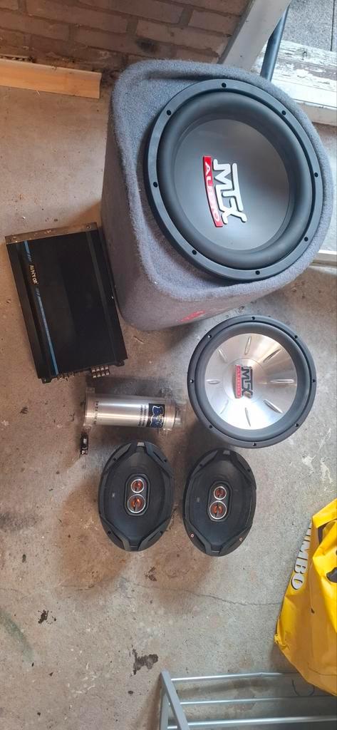 MTX & JBL Speaker Set met Versterker, Auto diversen, Autospeakers, Gebruikt, Ophalen of Verzenden