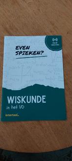 Even spieken examen Wiskunde, Boeken, Nieuw, Beta, Overige niveaus, Ophalen of Verzenden