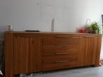 Stijlvol eikenhouten dressoir, Ophalen, Met deur(en), 150 tot 200 cm, Eikenhout