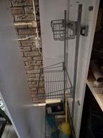IKEA UTRUSTA Schoonmaakkast Inrichting 140cm, Huis en Inrichting, Woonaccessoires | Kapstokken, Gebruikt, 100 tot 150 cm, Overige typen