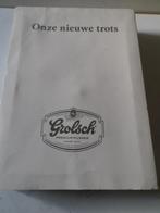 Grolsch "Onze nieuwe trots" (nr.1)  VEZAMEL-ITEM, Ophalen of Verzenden, Nieuw, Overige typen, Grolsch