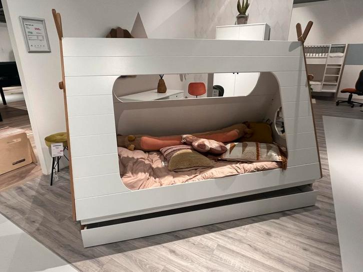 Tipi bed 90x200, Huis en Inrichting, Haarden, Zo goed als nieuw, Gashaard, Ophalen of Verzenden