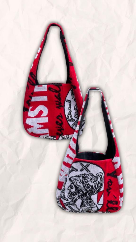 Ajax tas, Sieraden, Tassen en Uiterlijk, Tassen | Schoudertassen, Zo goed als nieuw, Verzenden